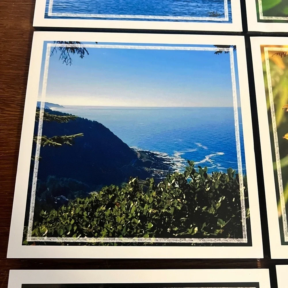 Pacific Northwest Photo Tile Set – 7 Original 8x8 Nature Photography Pieces